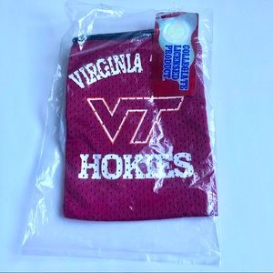 NEW NCAA COLLEGIATE Game Day Pouch Bag VIRGINIA TECH HOKIES VT Maroon